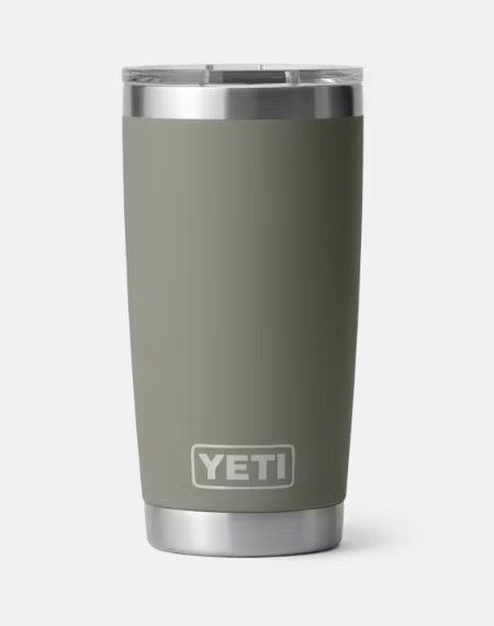 Yeti Rambler 20oz Tumbler MS Pampa Green