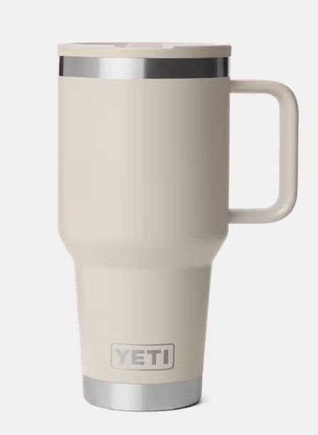 Yeti Rambler 30oz Travel Straw Mug Cape Taupe