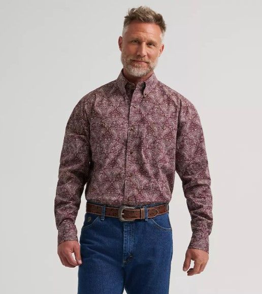 Wrangler LS Western Shirt George Strait 5373