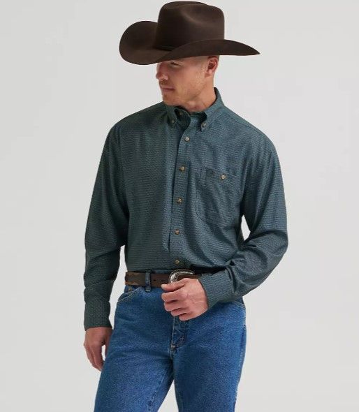 Wrangler LS Western Shirt George Strait 5378