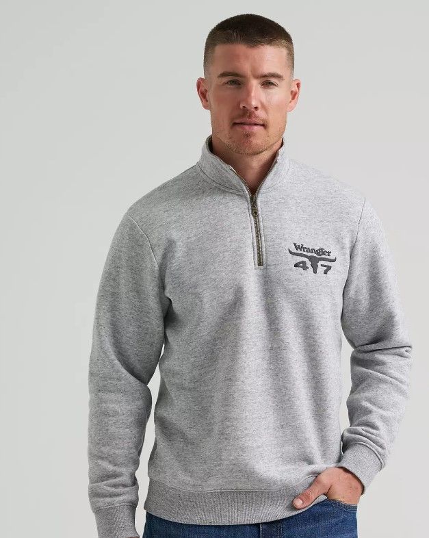 Wrangler Men’s 1/4 Zip Sweater 4016
