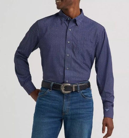 Wrangler LS Western Shirt Cody Johnson Button 5476