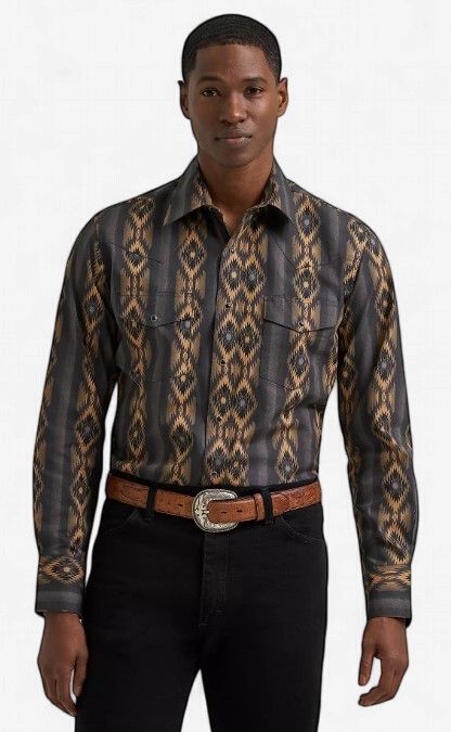 Wrangler Checotah LS Western Snap 5791