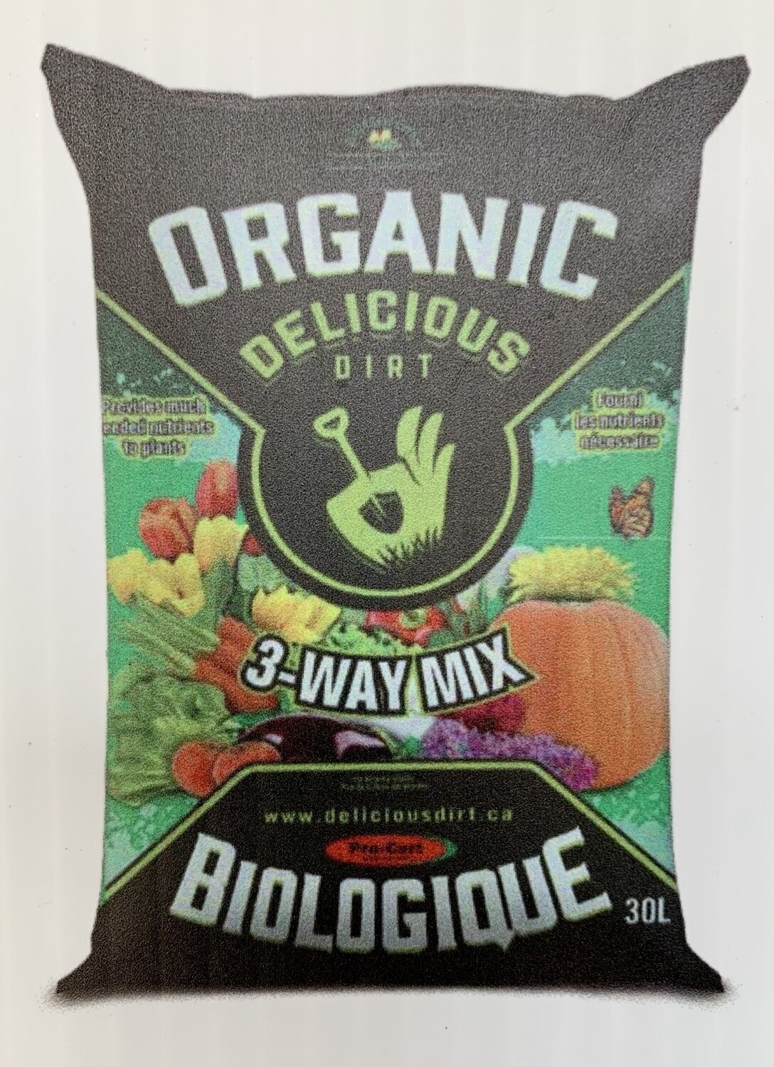 Organic 3-Way  Mix - 30L