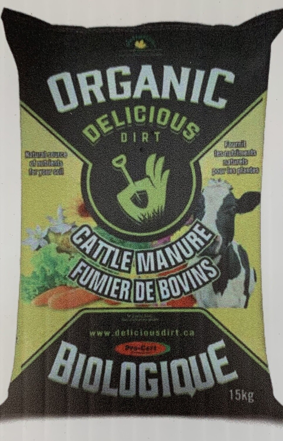 Organic Cattle Manure -  15 Kg