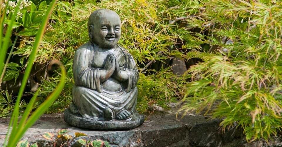 Statuary - Yoga Buddha - Namaste