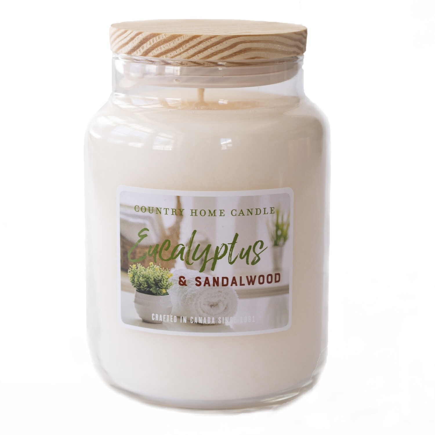 Candle 26 oz. Eucalyptus & Sandalwood