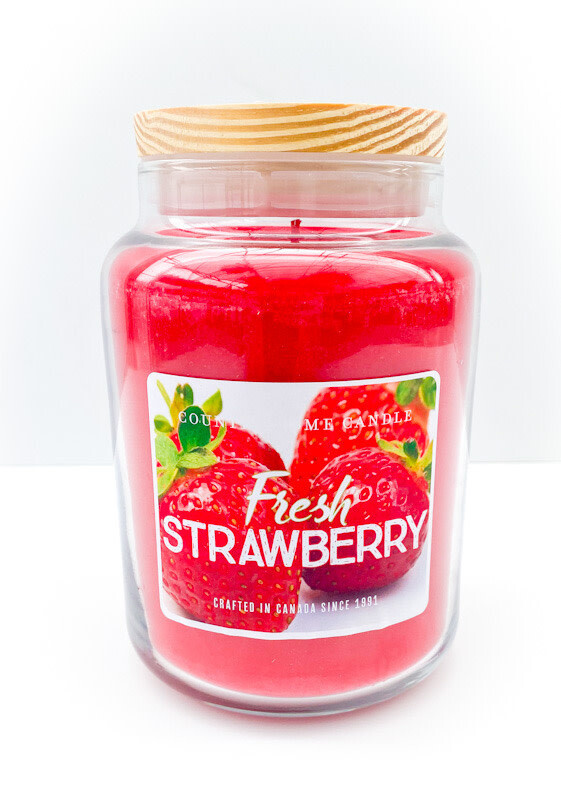 Candle 26 oz. Fresh Strawberry