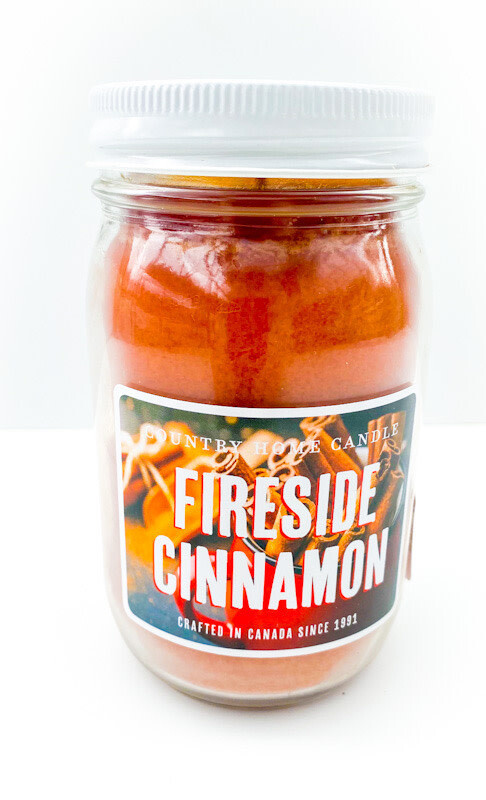 Candle 16 oz. Fireside Cinnamon