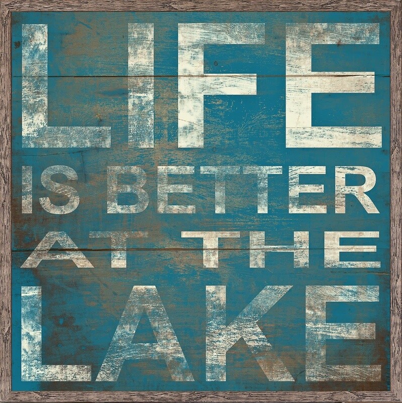 Art - Life is Better at the Lake 
