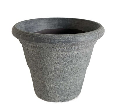 Flower Pot - Cobblestone Grey 12"x14"