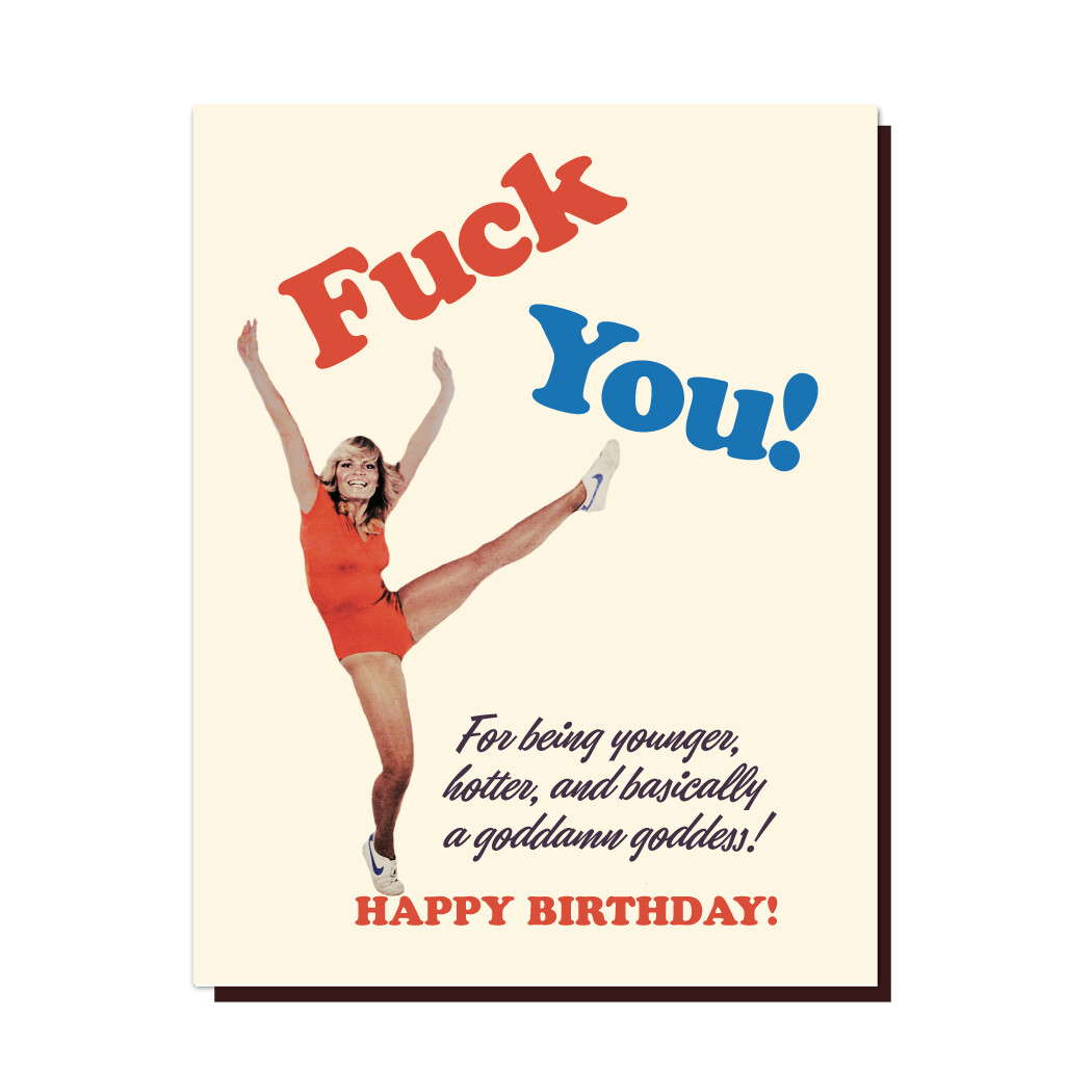 Birthday Card - FU!Girl