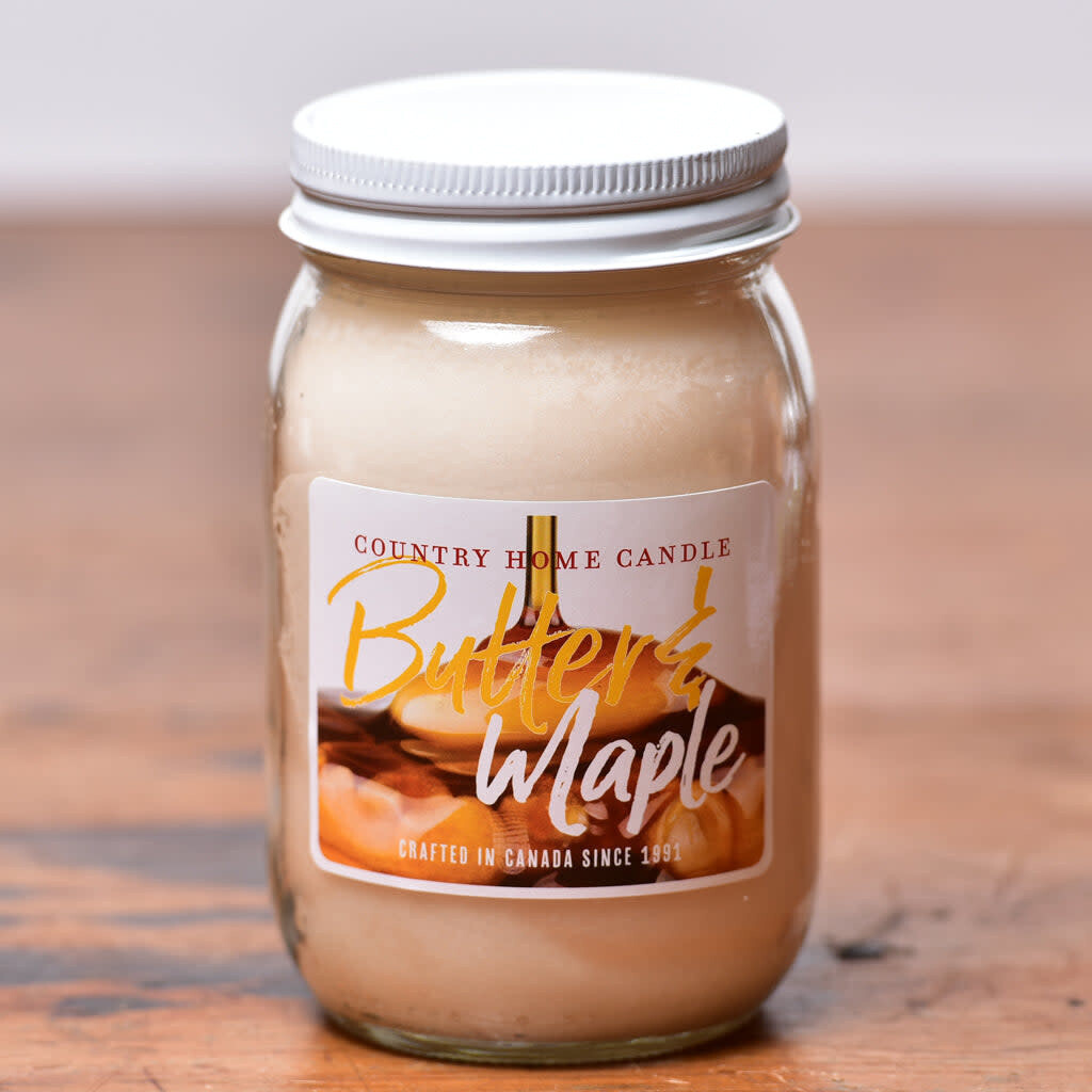Candle 16 oz. Butter &amp; Maple