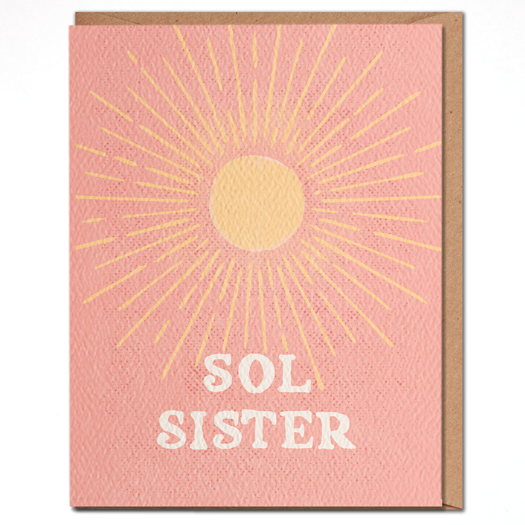 Friendship Card - Sol Sister
