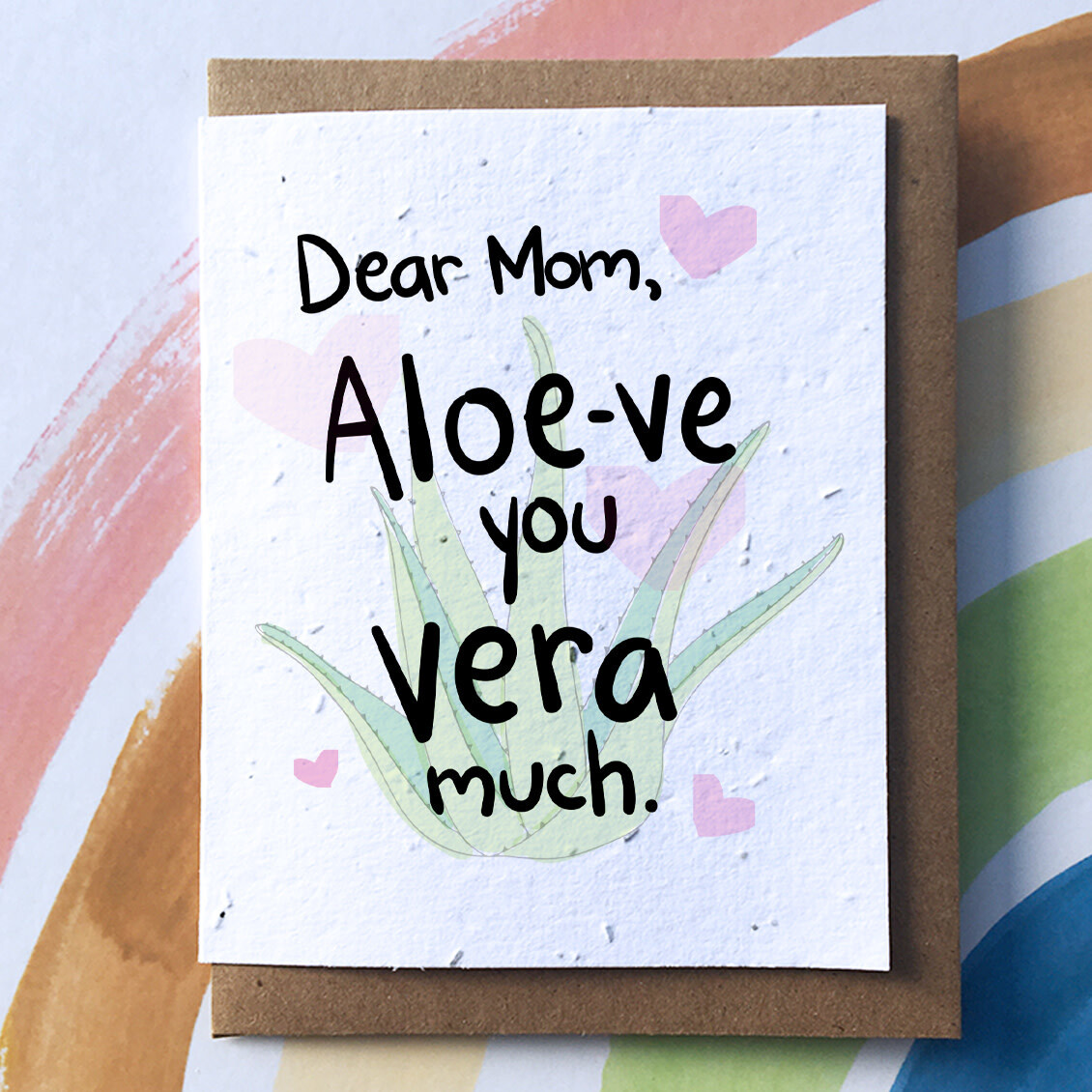 Mother&#39;s Day Card - Aloe-ve You Mom