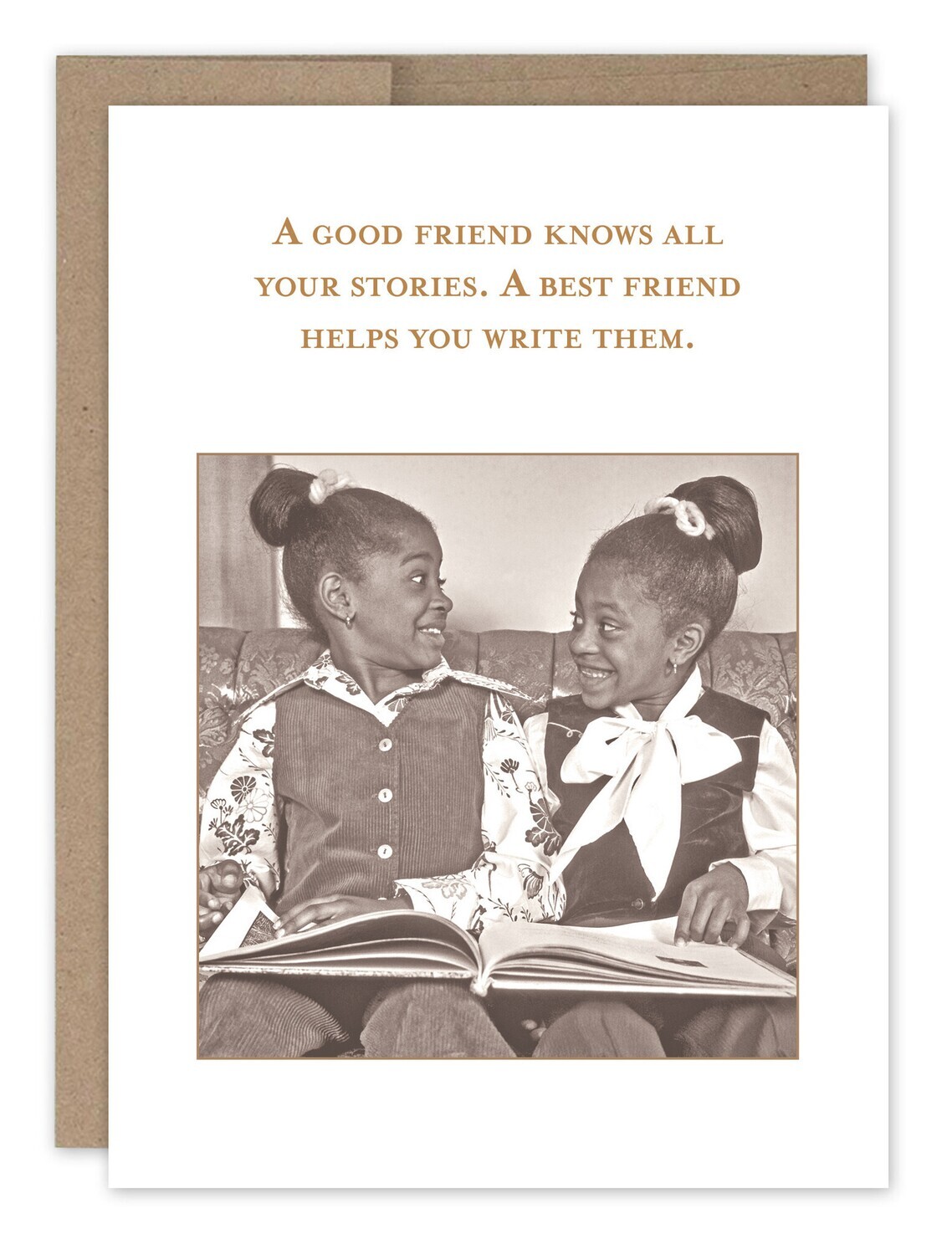 Birthday Card:  A Good Friend Stories