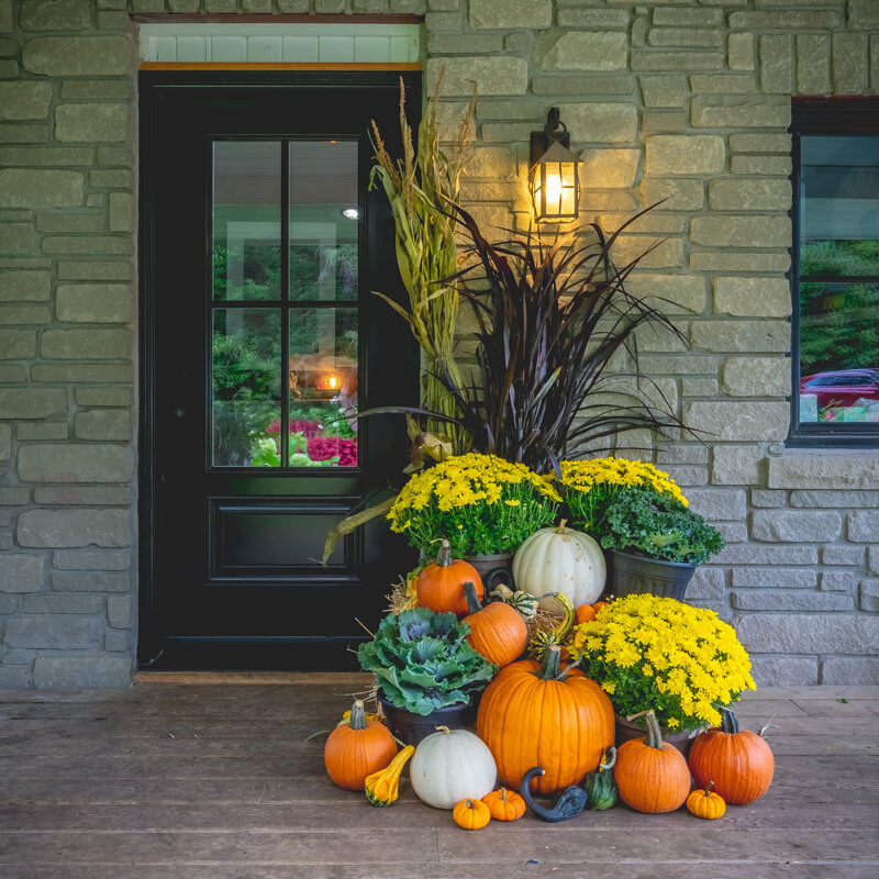 Fall Porch Pkg - &quot;Happy Harvest&quot;
