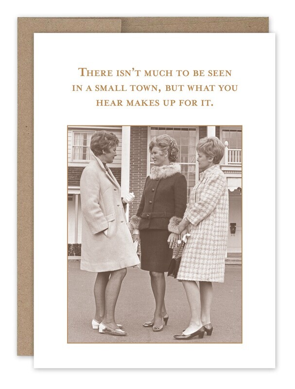 Birthday Card:  Small Town