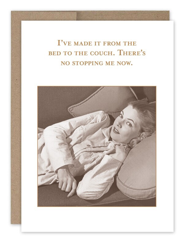 Birthday Card:  Couch