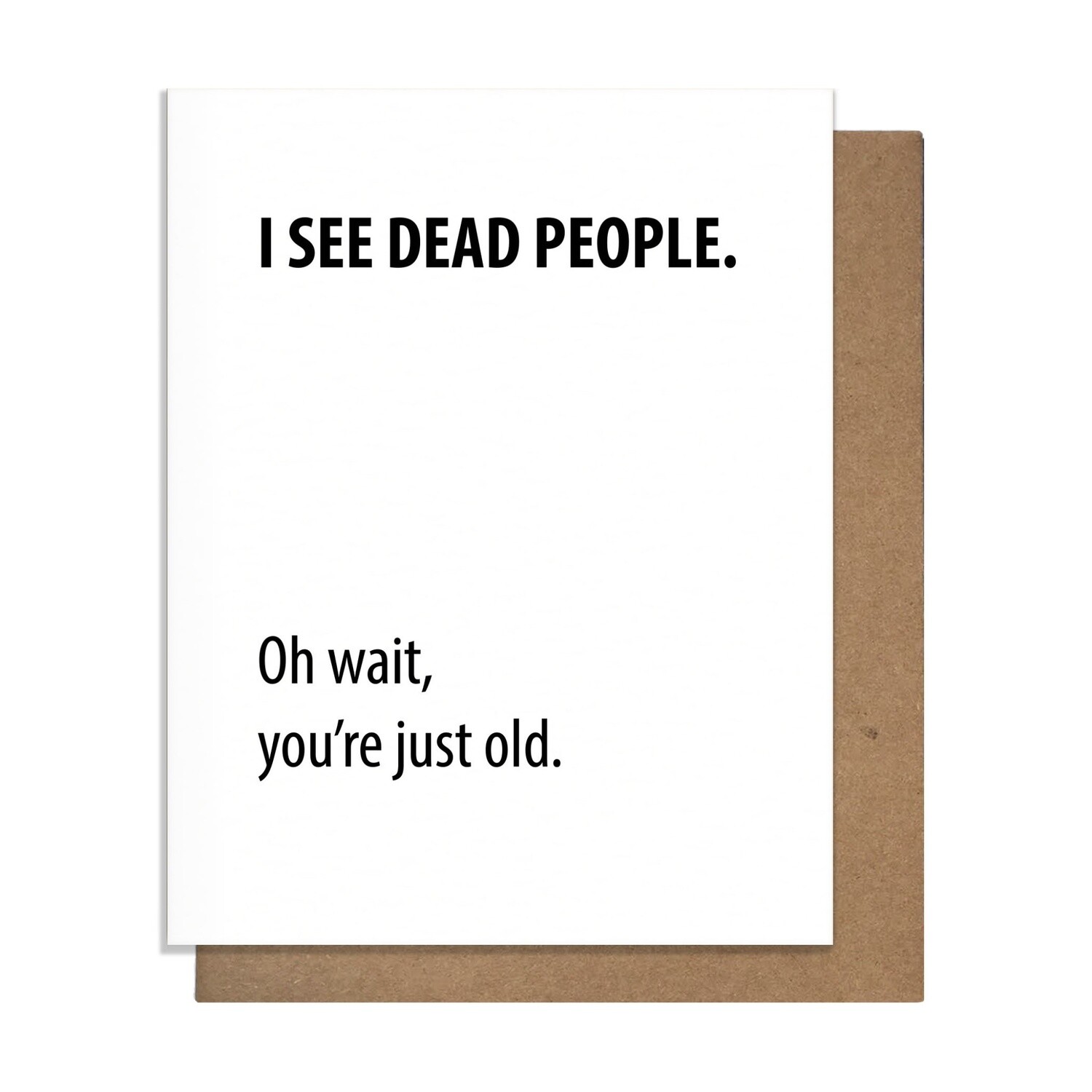 Birthday Card - Dead People