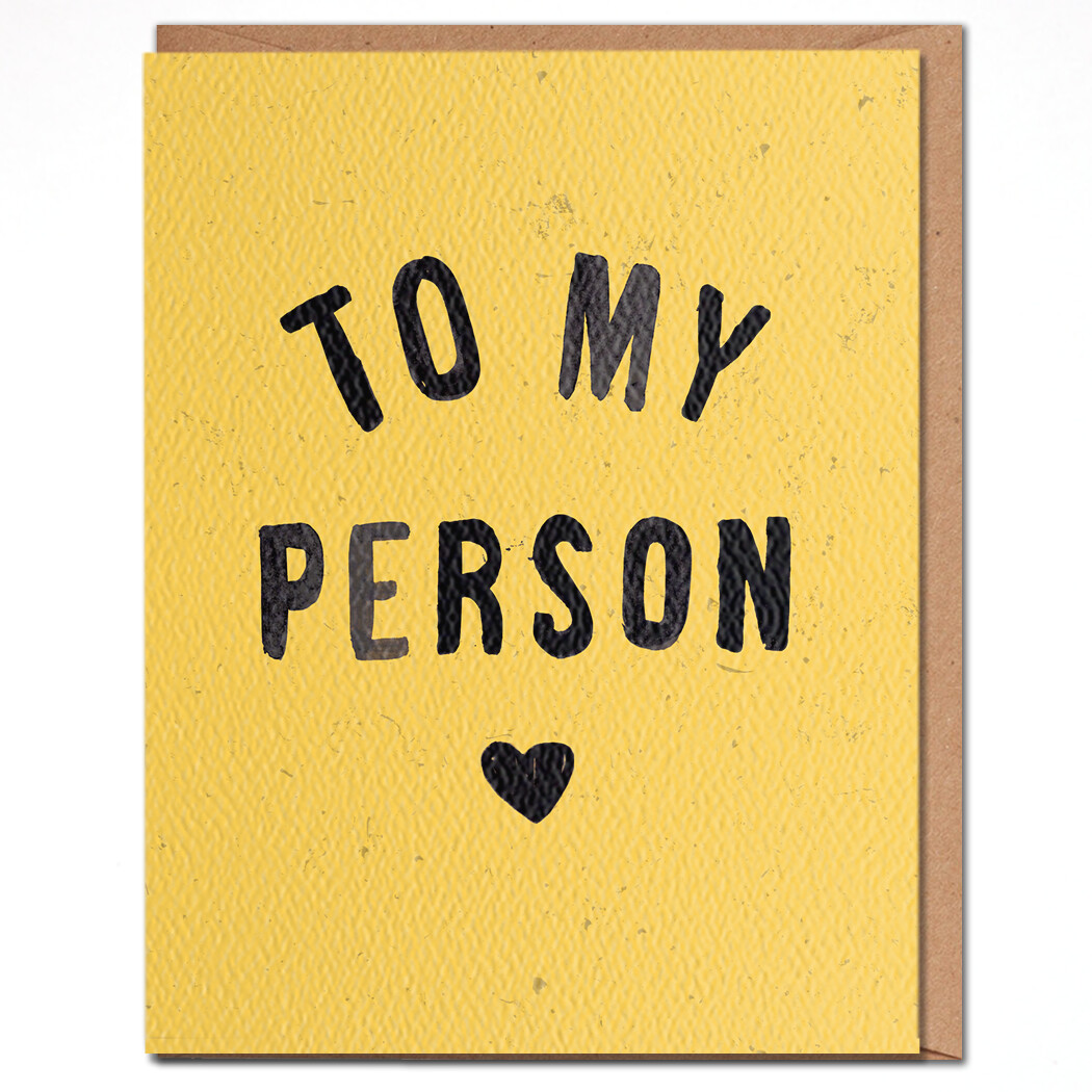 Love Card - To My Person
