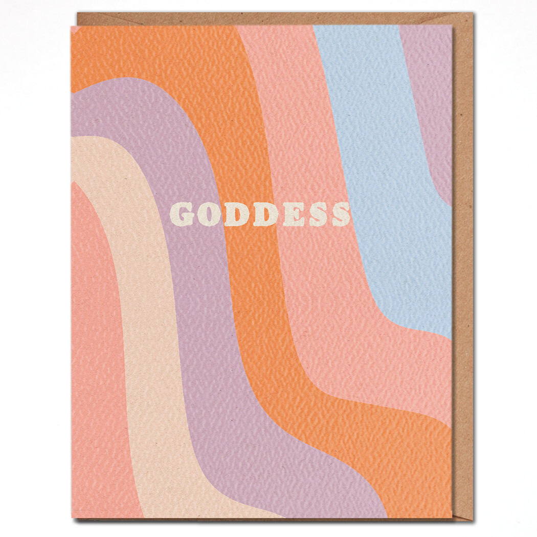 Friendship Card - You're A Goddess