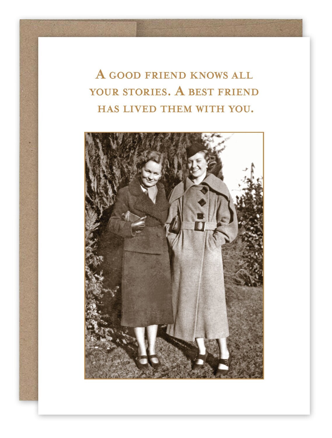 Birthday Card:  Best Friend Stories
