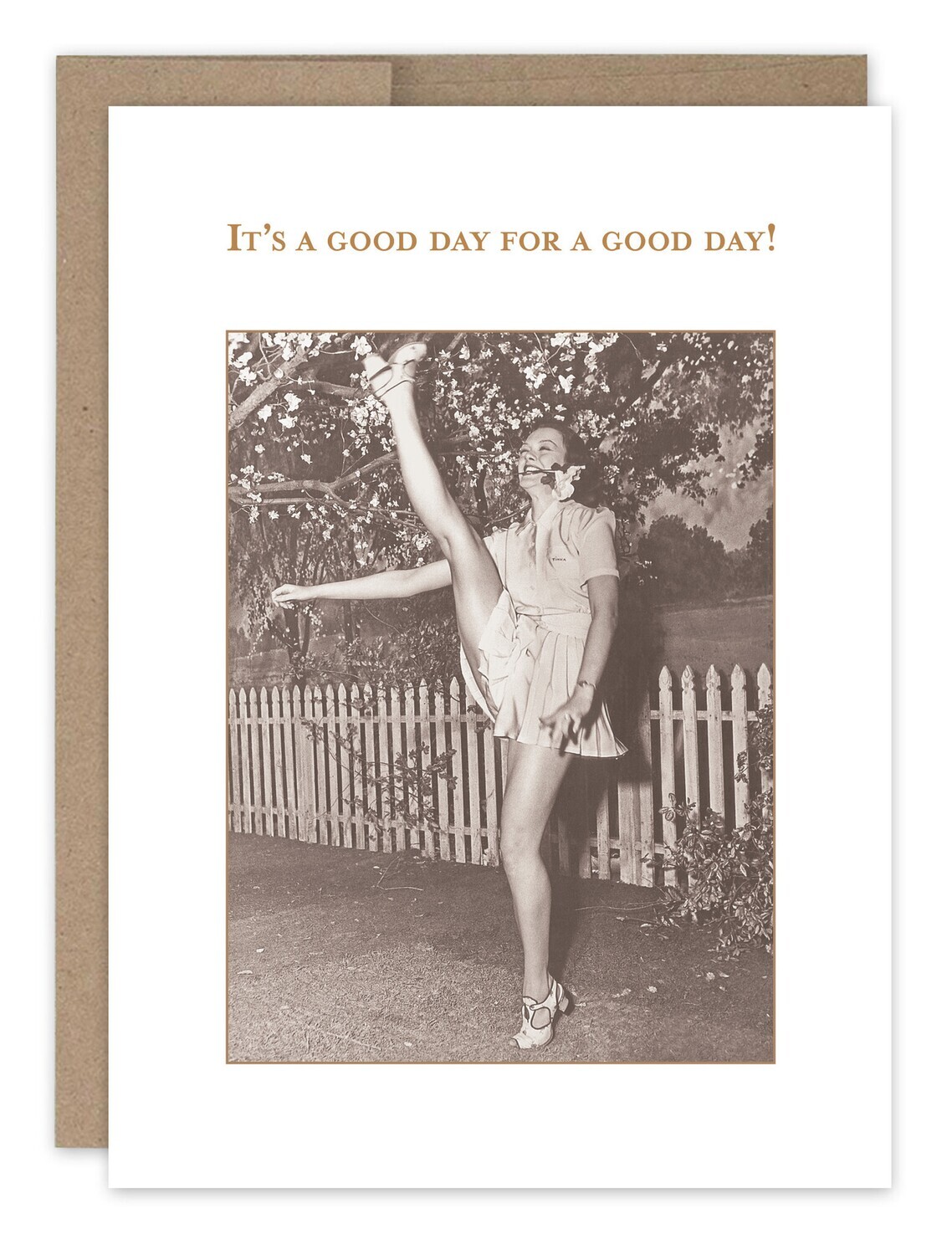 Birthday Card:  Good Day for a Good Day