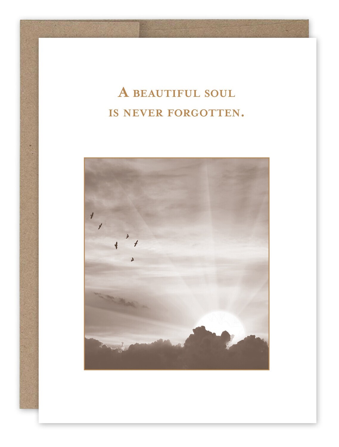 Sympathy Card:  Beautiful Soul
