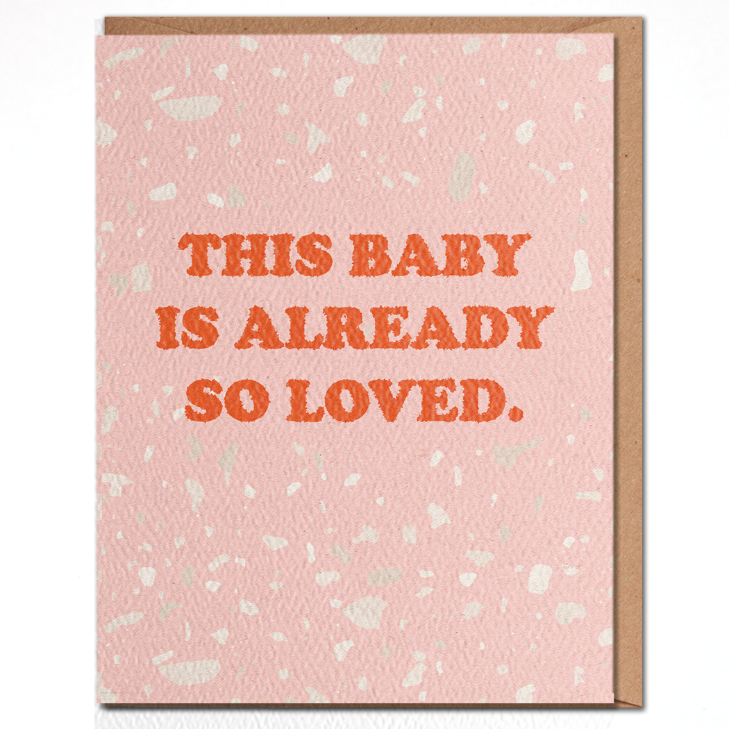 Baby Card - Baby So Loved