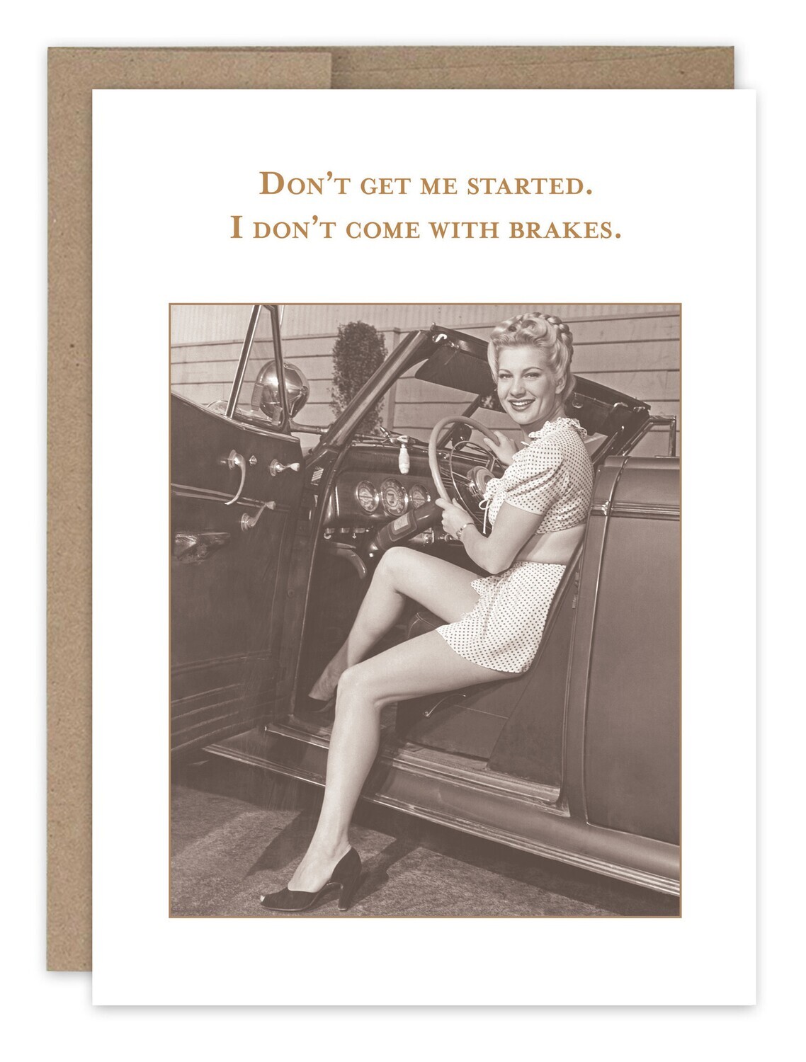 Birthday Card:  Don't Get Me Started