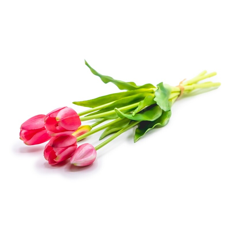 Faux Tulip - Dark Pink
