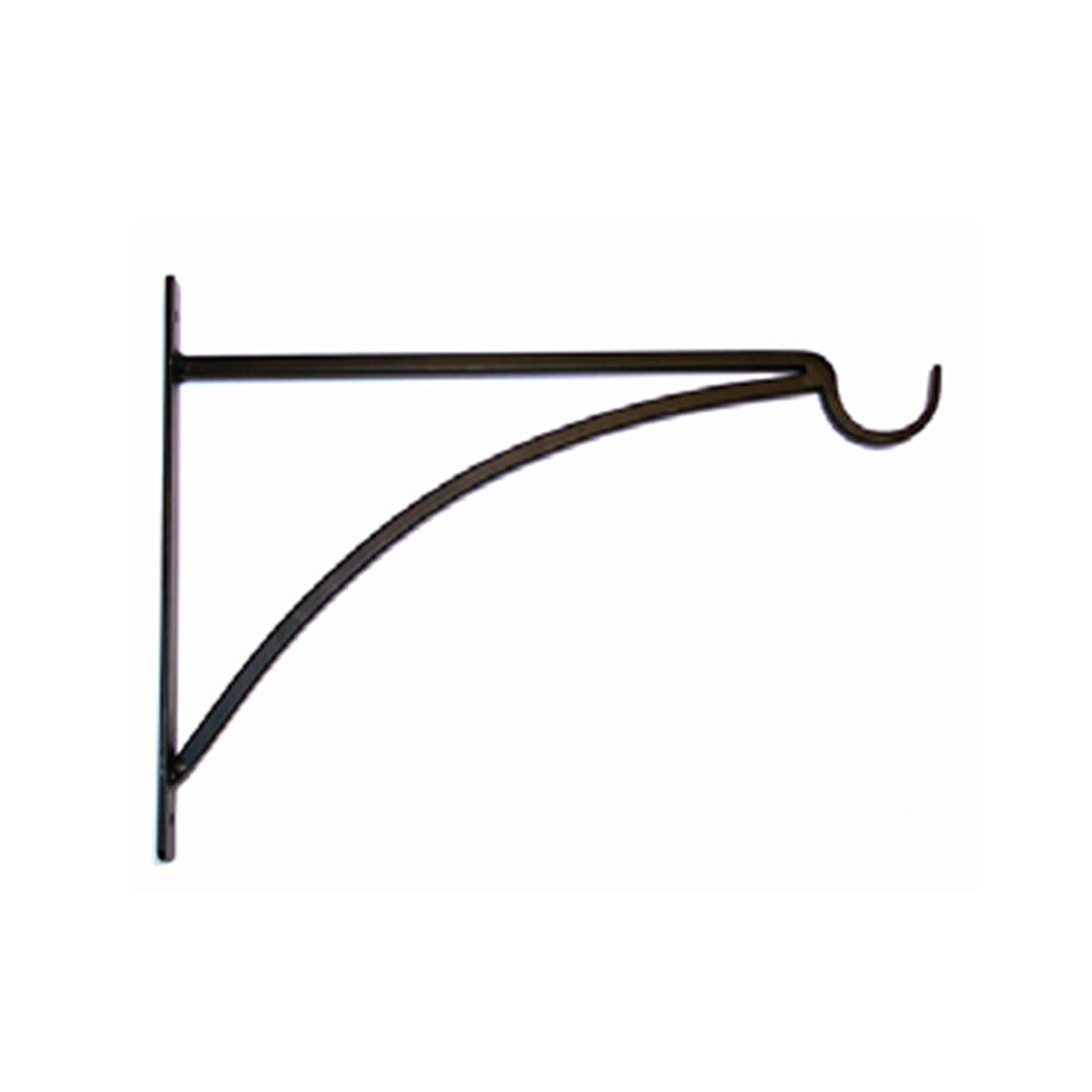 Black Metal Hanging Bracket - 10.5"