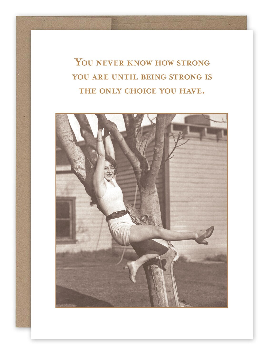 Encouragement Card:  Strong you Are