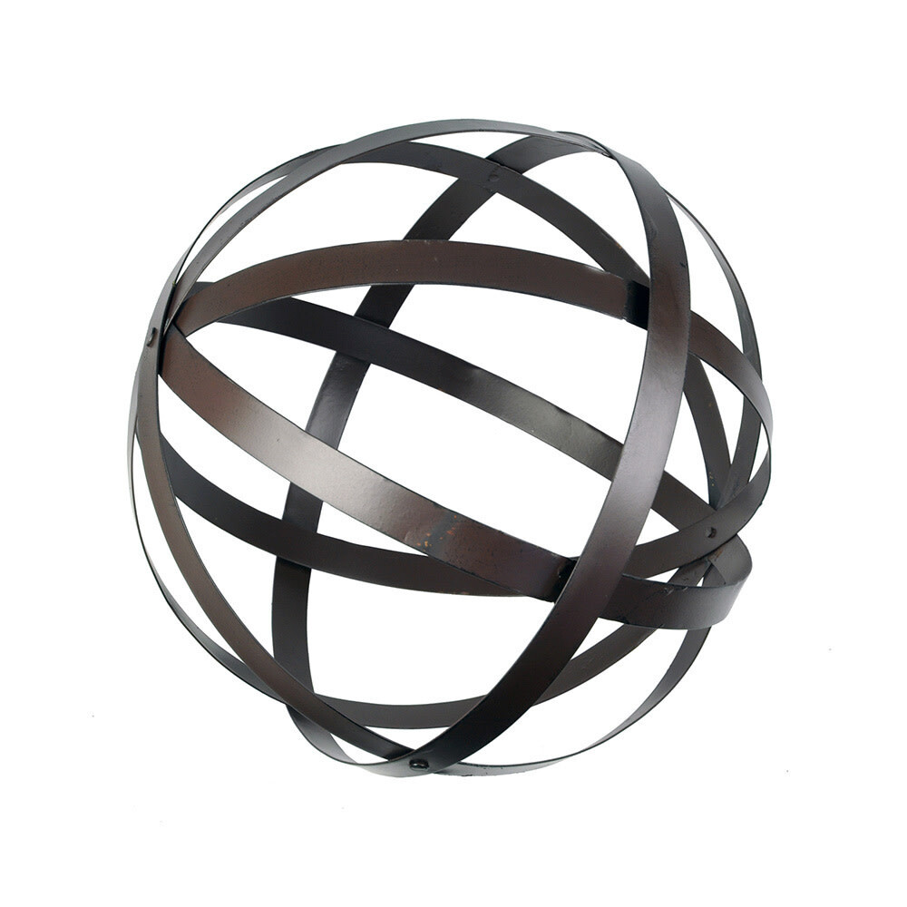 Metal Foldable Garden Sphere 14"