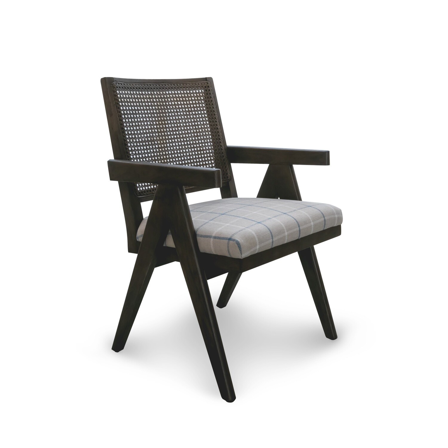 Chair - Cottage Casual - Blue/Beige Check