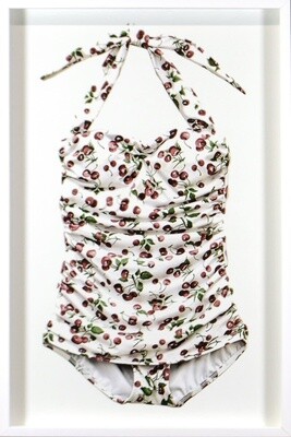 Art - Vintage Cherry Blossom Suit 20" x 32"