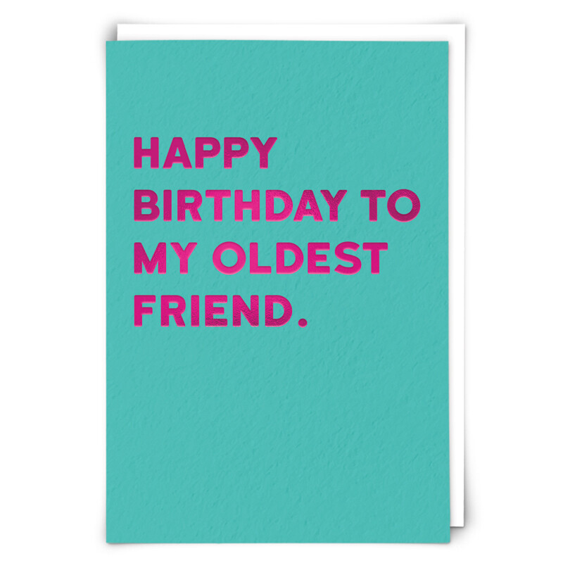 Birthday Card : To My Oldest - Blank