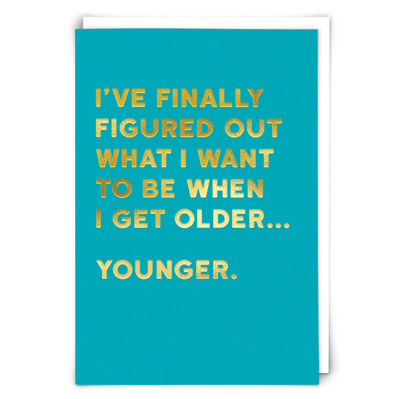 Birthday Card: Older - Blank