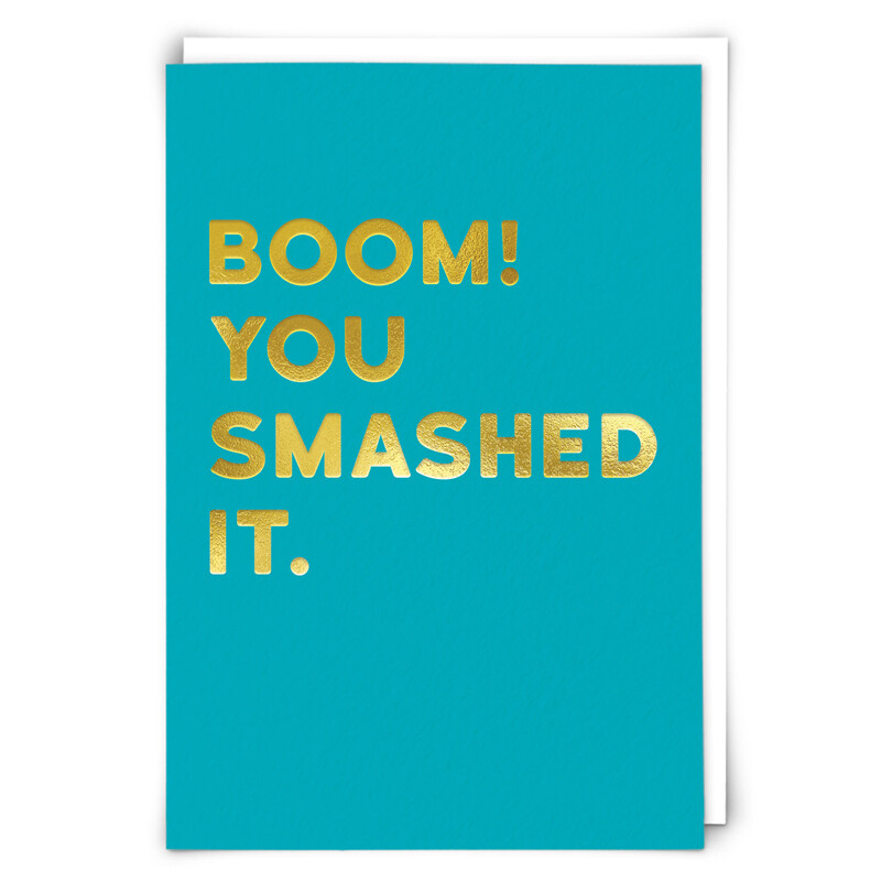 Encouragement Card: Smashed - Blank