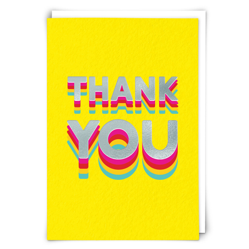 Thank You Card: Thank You - Blank