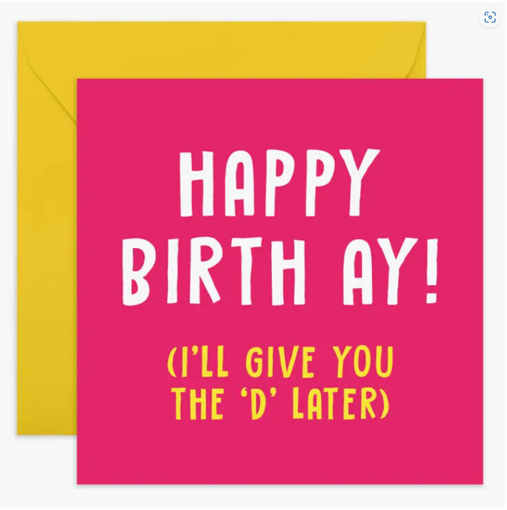 Birthday Card - Happy Birth ay!