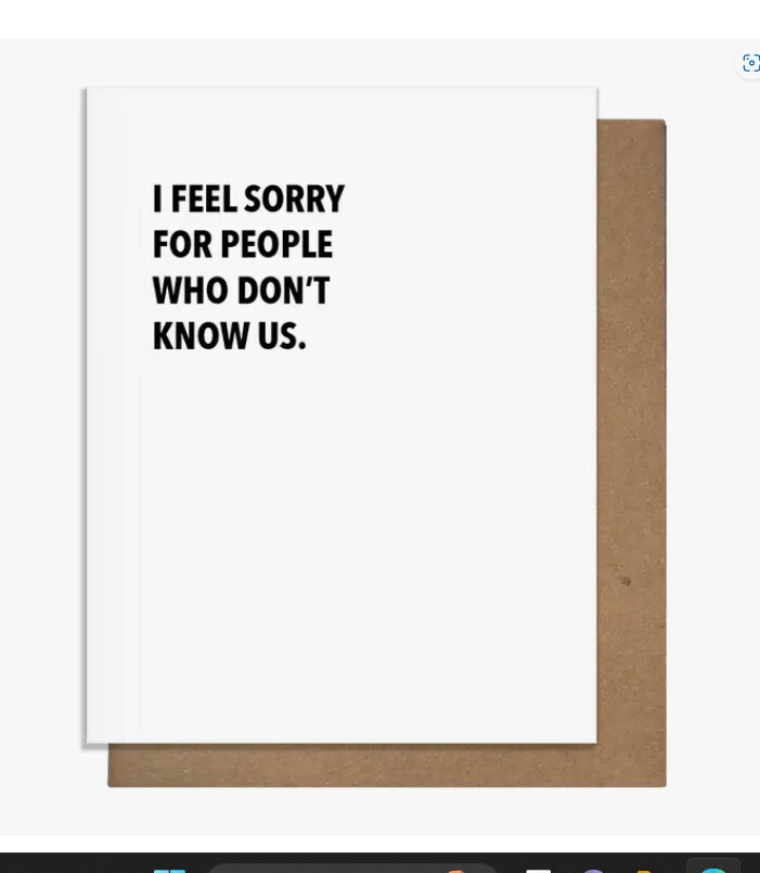Friendship Card: Don&#39;t Know us