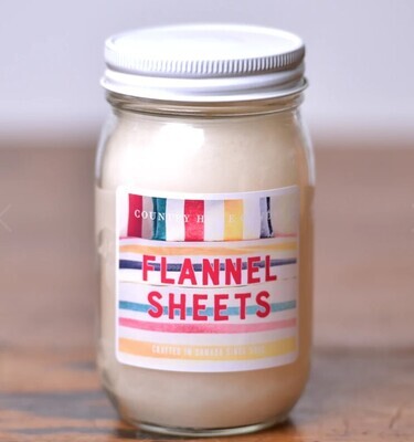 Candle 16 oz. Flannel Sheets