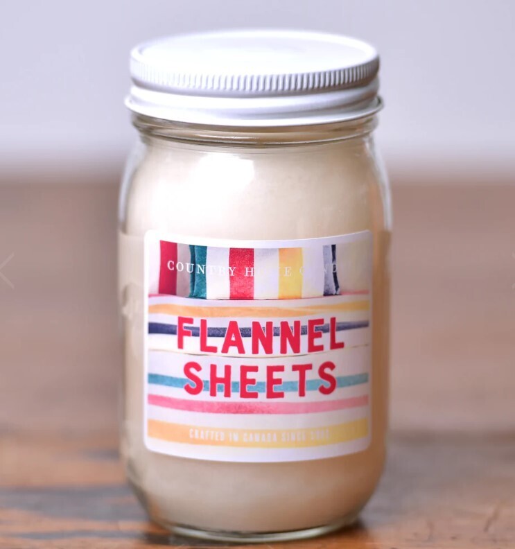 Candle 16 oz. Flannel Sheets