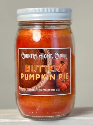 Candle 16 oz. Buttery Pumpkin Pie
