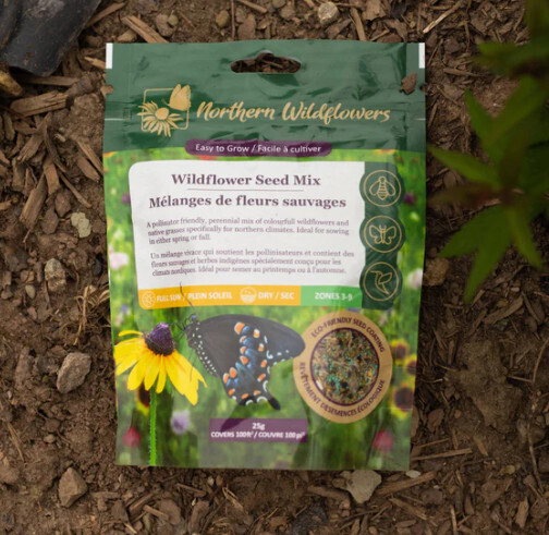 Wildflower Seed Mix  (NF seed pkg) - Full Sun - 25 g
