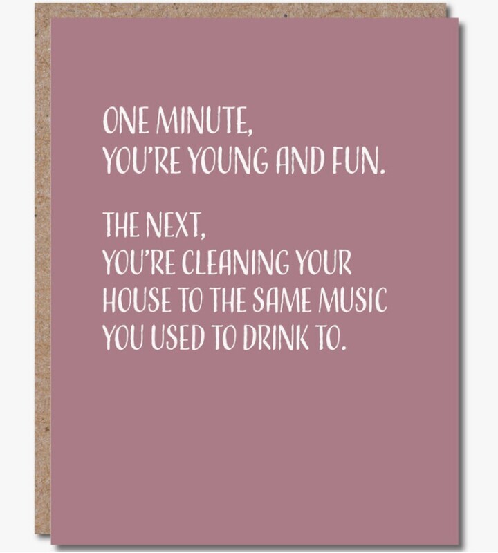 Birthday Card - Funny - Cleaning your House