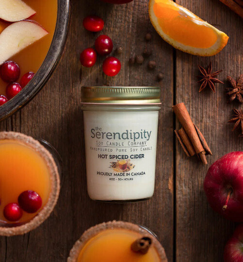 Soy Candle - Hot Spiced Cider 8oz