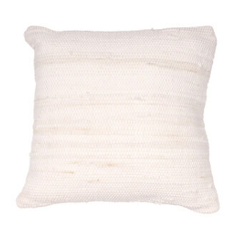 Cushion &#39;Solid Chindi Bone&#39; 18 X 18